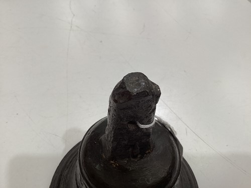 Lot 253 - A possibly Spanish 17th-century bronze bell...