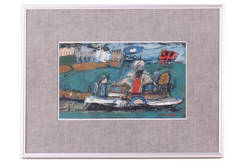 Lot 14 - Alfred Cohen (1920 - 2001), Ryde Pier (1967),...