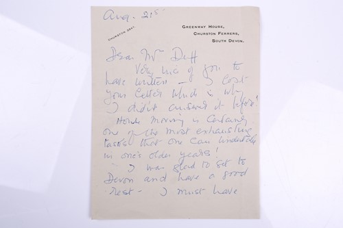 Lot 224 - Dame Agatha Christie, Lady Mallowan...