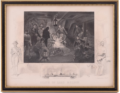 Lot 178 - Lord Nelson: The Morning Post newspaper, dated...