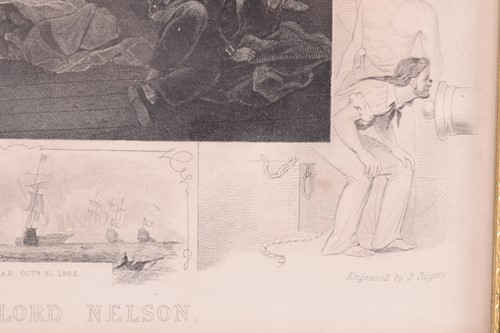 Lot 178 - Lord Nelson: The Morning Post newspaper, dated...