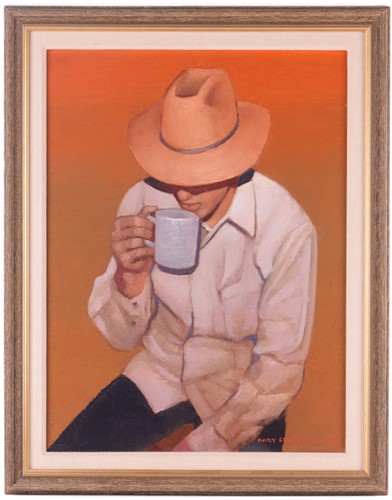 Lot 18 - Gary Earnest Smith (b.1942) American, 'Boy...