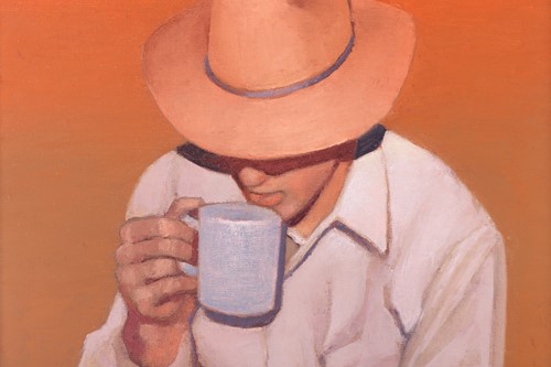 Lot 18 - Gary Earnest Smith (b.1942) American, 'Boy...