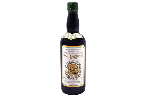 Lot 349 - A very rare boxed bottle of Wray & Nephew 25...