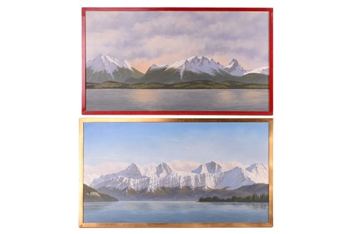 Lot 46 - Simon Harling (b.1950), Two views of Swiss...