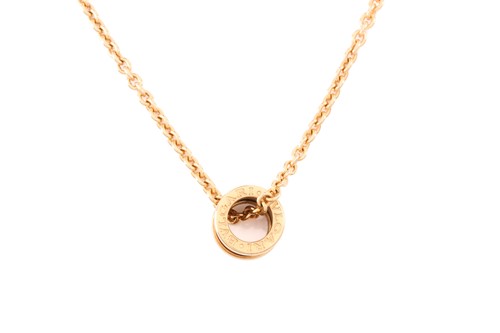 Lot 200 - Bulgari - a B.zero1 pendant on 18ct yellow...