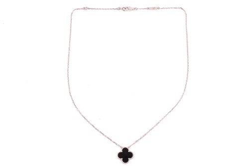 Lot 299 - Van Cleef & Arpels - an 18ct white gold and...