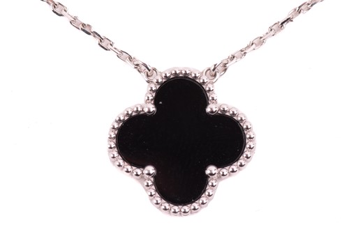 Lot 299 - Van Cleef & Arpels - an 18ct white gold and...