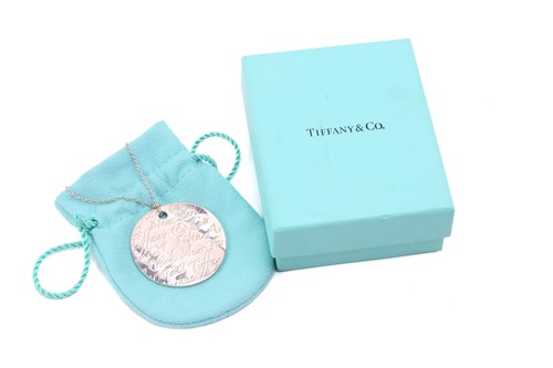 Lot 49 - Tiffany & Co. - a silver 'New York Notes'...