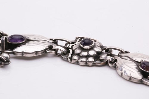 Lot 167 - Georg Jensen; a rare 925 sterling silver...