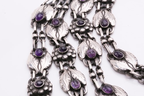 Lot 167 - Georg Jensen; a rare 925 sterling silver...