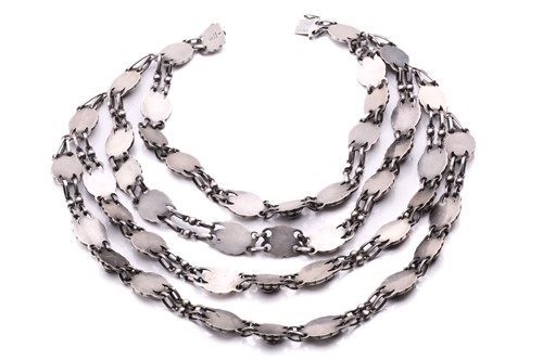 Lot 167 - Georg Jensen; a rare 925 sterling silver...