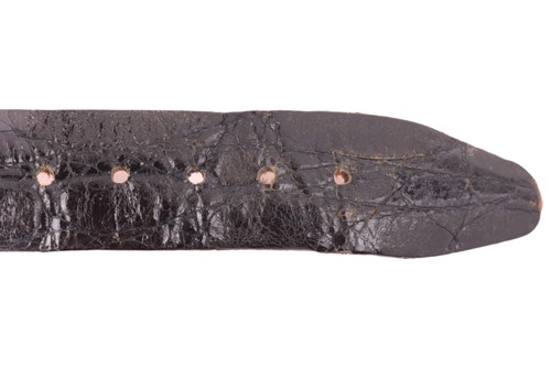 Lot 402 - A Patek Philippe Calatrava Black Dial Ref: 96,...