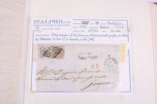 Lot 245 - Philately; Italian States, 19th century, a...