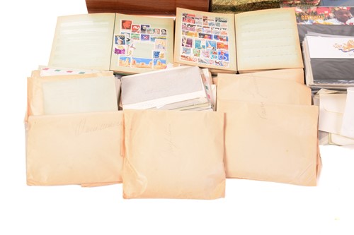 Lot 246 - Philately; a large collection of stamps, 19th...