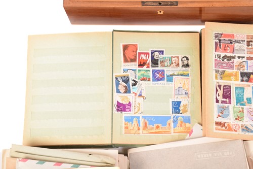 Lot 246 - Philately; a large collection of stamps, 19th...