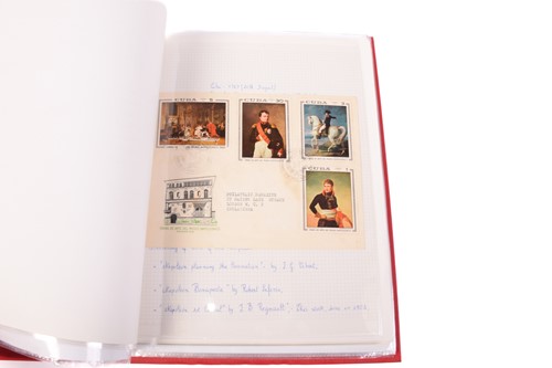 Lot 244 - Philately; a collection of stamps / thematics,...
