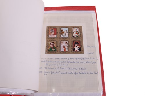 Lot 244 - Philately; a collection of stamps / thematics,...