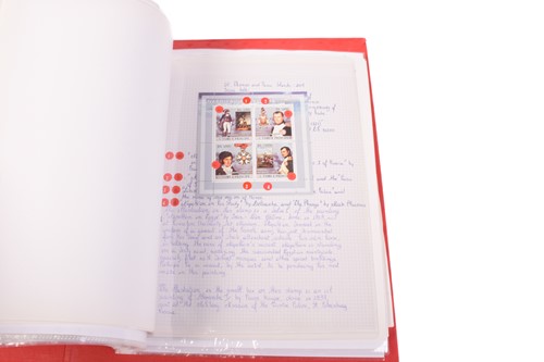 Lot 244 - Philately; a collection of stamps / thematics,...
