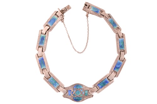 Lot 302 - An Arts and Crafts bracelet by Murrle Bennet &...