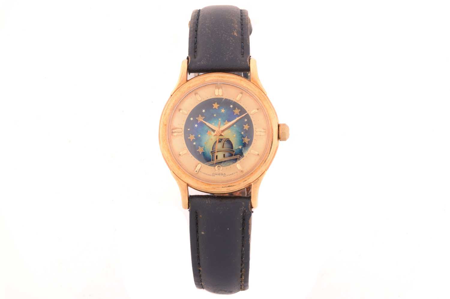 Lot 376 - An Omega observatory automatic constellation...