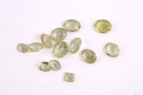 Lot 307 - An Early-19th century chrysoberyl parure...