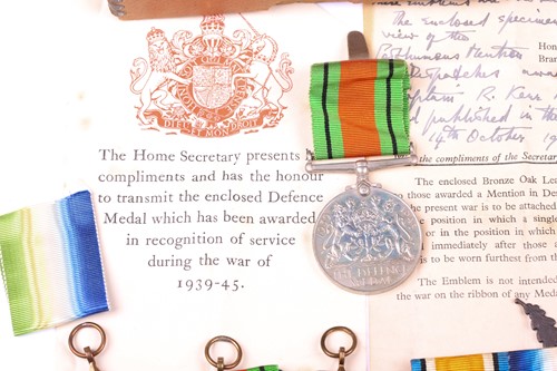 Lot 172 - A large collection of medals related to the...