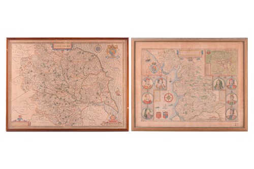 Lot 63 - After John Speed, 'The Countie Palatine of...