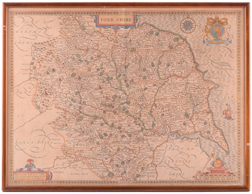 Lot 63 - After John Speed, 'The Countie Palatine of...