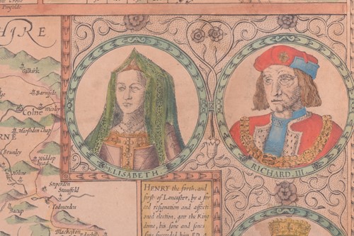 Lot 63 - After John Speed, 'The Countie Palatine of...