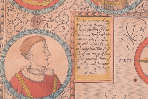 Lot 63 - After John Speed, 'The Countie Palatine of...