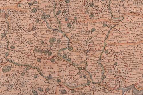Lot 63 - After John Speed, 'The Countie Palatine of...