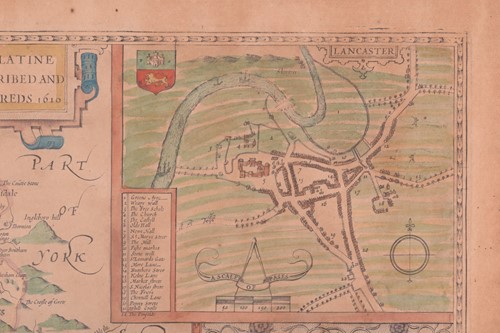 Lot 63 - After John Speed, 'The Countie Palatine of...