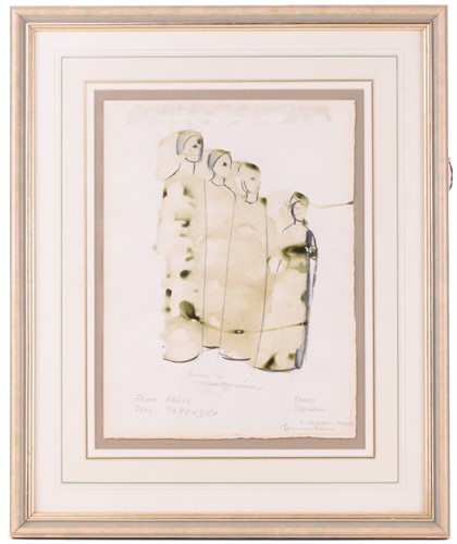 Lot 27 - Yolanda Sonnabend (1935-2015), Costume drawing...