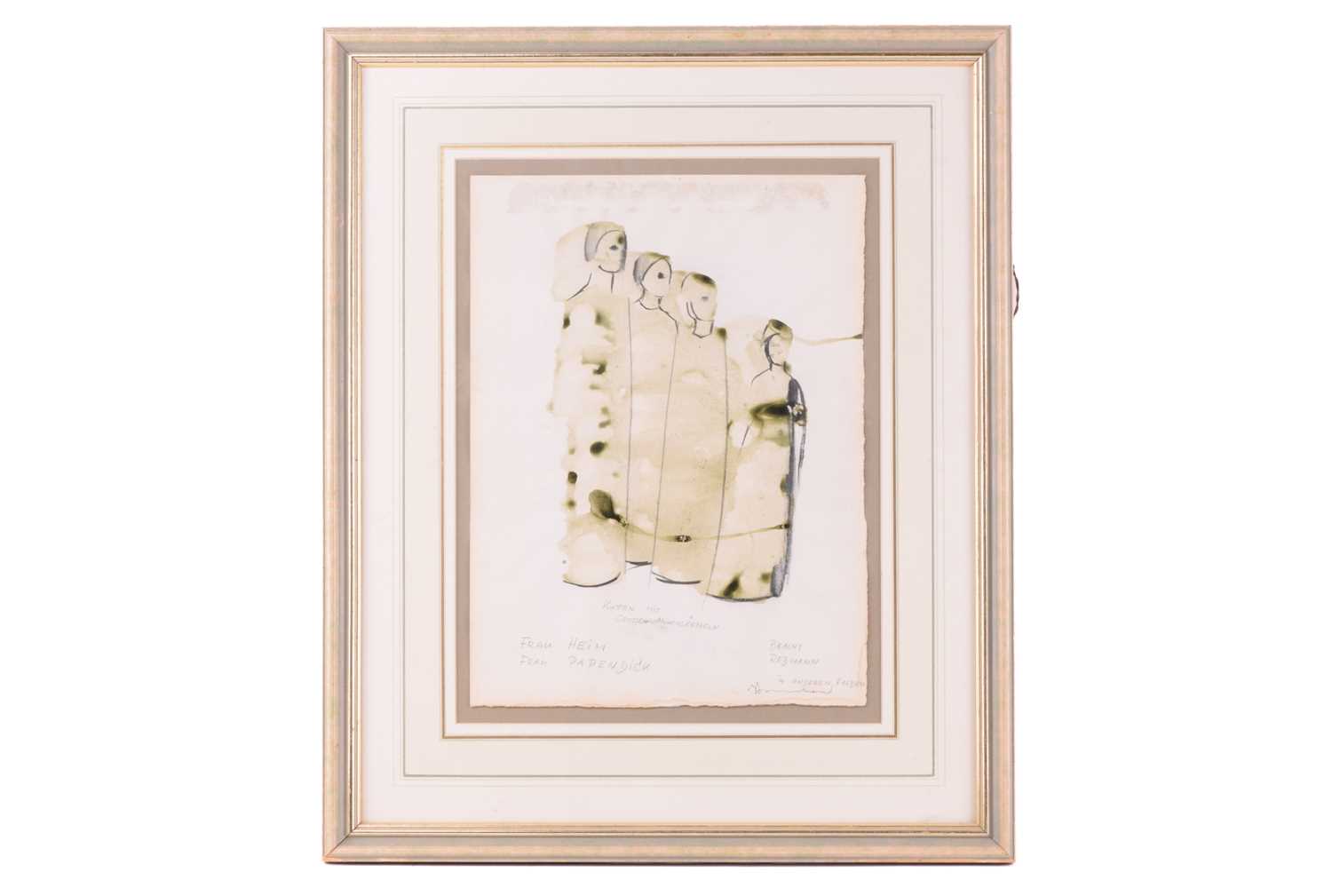 Lot 27 - Yolanda Sonnabend (1935-2015), Costume drawing...