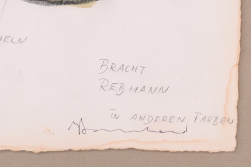 Lot 27 - Yolanda Sonnabend (1935-2015), Costume drawing...