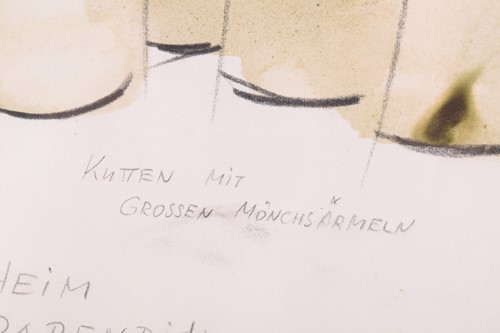 Lot 27 - Yolanda Sonnabend (1935-2015), Costume drawing...