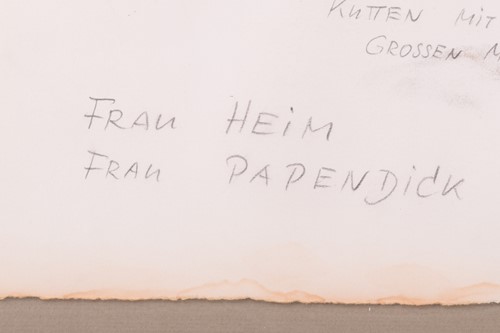 Lot 27 - Yolanda Sonnabend (1935-2015), Costume drawing...