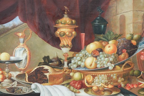 Lot 14 - L. Martin (20th century), Still Life of Fruit...