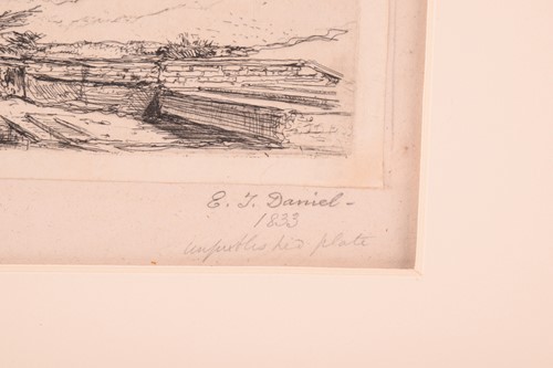 Lot 82 - Edward Thomas Daniell (1804-1842), five...