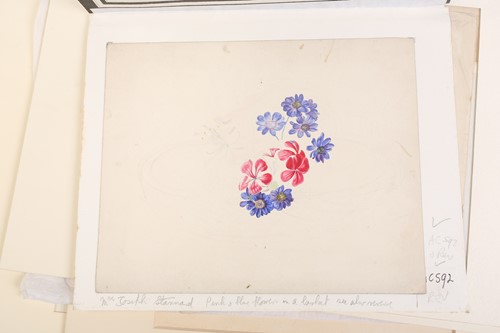 Lot 79 - 'The Stannard Folder', a large collection of...
