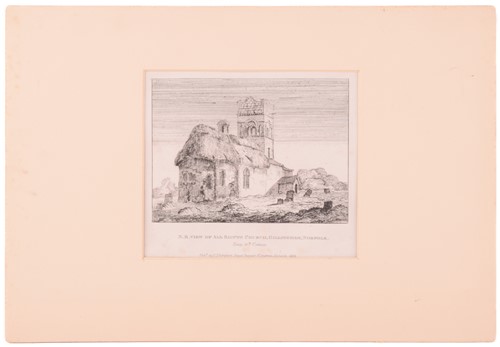 Lot 69 - John Crome (1768-1821), 'Gillingham Church',...