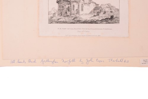 Lot 69 - John Crome (1768-1821), 'Gillingham Church',...