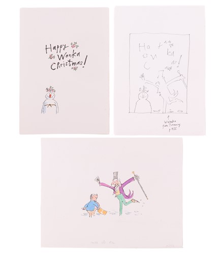 Lot 67 - Quentin Blake (b.1932), Willy Wonka and...