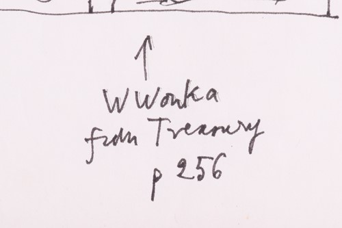 Lot 67 - Quentin Blake (b.1932), Willy Wonka and...