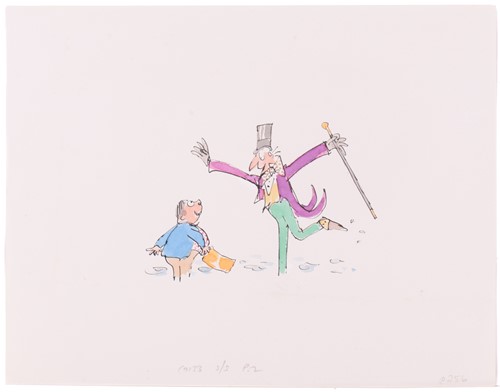 Lot 67 - Quentin Blake (b.1932), Willy Wonka and...