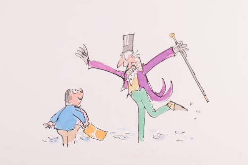 Lot 67 - Quentin Blake (b.1932), Willy Wonka and...