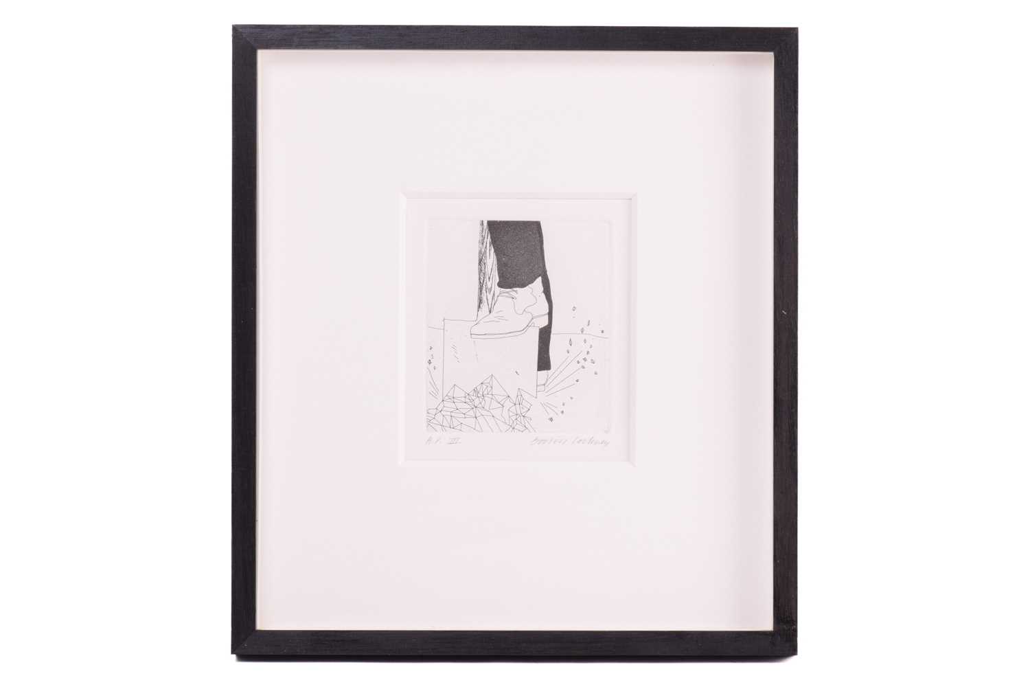 Lot 92 - David Hockney RA (b.1937), 'Digging Up Glass',...