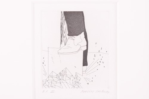 Lot 92 - David Hockney RA (b.1937), 'Digging Up Glass',...