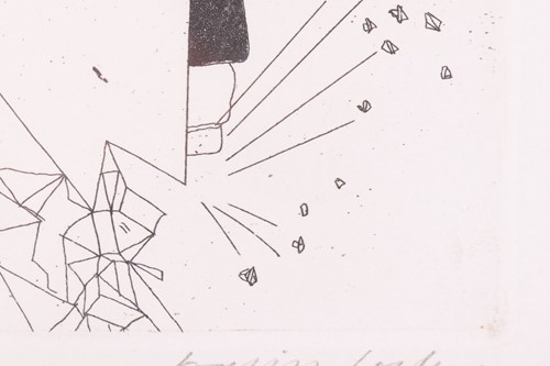Lot 92 - David Hockney RA (b.1937), 'Digging Up Glass',...